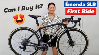 2021 Trek Emonda SLR First Ride Review 💎 Project One Diamond Holographic Edition [upl. by Lucilla]