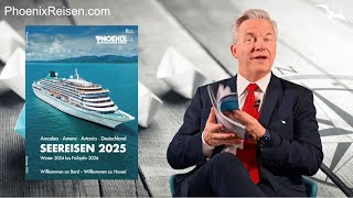 Katalogvorstellung Seereisen 2025 mit Direktor Schiffsreisen Michael Schulze [upl. by Alitha]