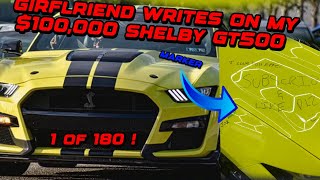 Girlfriend DESTROYS My 100000 Shelby GT500 [upl. by Ebner835]