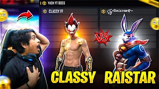 Raistar VS Classy Free Fire  RaiStar classyfreefire [upl. by Nnyliram2]