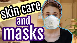 Skin care tips while wearing a mask Dr Dray [upl. by Hevak]