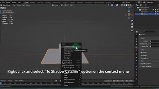 Blender  Easy One Click Shadow Catcher on Eevee Render Engine  Demo [upl. by Eugenio157]