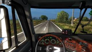 Ets2 Hungary Map ByFrank007 Freightliner Argosy KecskemétSolt [upl. by Anilat]