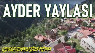 Ayder Yaylası  Drone Çekimi  Çamlıhemşin  Rize [upl. by Enamrahs]