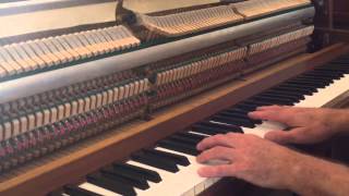 A Whiter Shade of Pale Hammond organ part with piano by Marty Tullemans [upl. by Wsan509]