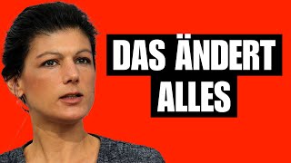 Eilmeldung Schockierende Enthüllungen über Sahra Wagenknecht [upl. by Annawt]