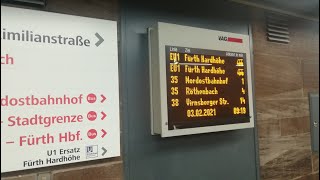 Schienenersatzverkehr für die UBahn Nürnberg [upl. by Lebasiairam900]