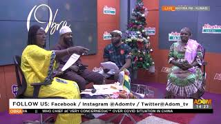 Obra paternity test DNA get results  Obra on Adom TV 221222 [upl. by Einnhoj]