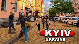 Kyiv Ukraine 🇺🇦  Fall 2024  4KHDR Walking Tour [upl. by Averat]