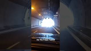 Italy to France via Frejus Tunnel sixkiwis frejus travelvlog [upl. by Anissa]