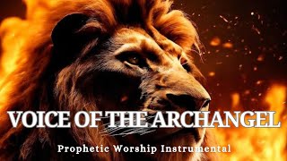 Prophetic Warfare Instrumental WorshipVOICE OF THE ARCHANGELBackground Prayer Music [upl. by Hulton208]