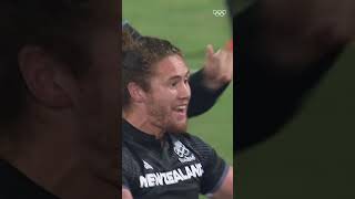 Chills every single time we watch New Zealands haka at Rio2016 🏉🇳🇿 [upl. by Nyladam]