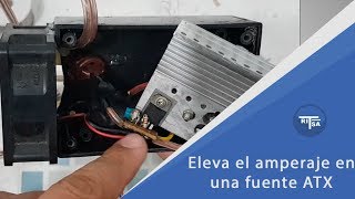 Tutorial para elevar amperaje fuente ATX [upl. by Nicolis525]