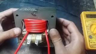 Como Enrolar Transformador de Microondas para fonte 12v 11 [upl. by Schaffer]