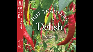 HOT TOASTERS new album 「Delish」 5分尺 全13曲試聴トレーラー [upl. by Kirsten]