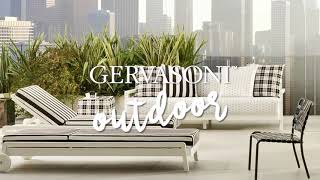 Discover the Gervasoni Outdoor Collection by Paola Navone  City [upl. by Mudenihc]