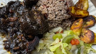 Jamaican Oxtail Recipe [upl. by Ermin]