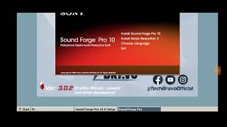 How to install Sony Sound Forge Pro 100a in ExaGear Pro Windows Emulator [upl. by Quintessa]