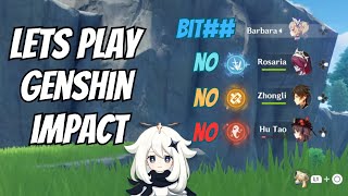 Genshin Impact But The Characters Dont Want to Play The Game Realistic Voice Lines Parody 2024 [upl. by Leesen21]