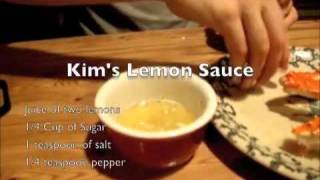 Lemon Sauce for dipping crab [upl. by Galang707]