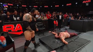 Bronson Reed Return amp Attacks on Braun Strowman WWE RAW Highlights Today [upl. by Culberson284]