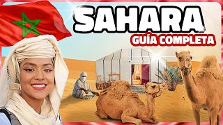 Dormí en el DESIERTO de SAHARA 🇲🇦😱  Tour de 4 días lo bueno lo malo y lo feo [upl. by Egan]