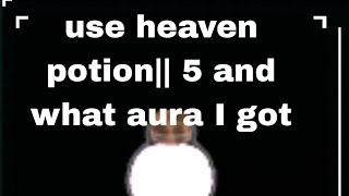 roblox sols rng I use heaven potion 5 and what aura I got [upl. by Eeleimaj361]