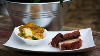 Folge21  Krustenbraten vom Schweinebauch amp Kartoffelgratin Deutsches BBQ und GrillRezept [upl. by Eahsal412]