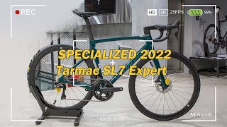 SPECIALIZED 2022 Tarmac SL7 Expert 스페셜라이즈드 22년식 타막 SL7 익스퍼트 영상리뷰 에어로 올라운드 로드자전거 추천 [upl. by Alhsa]