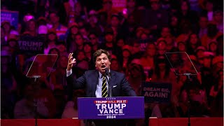 IN FULL Tucker Carlson delivers remarks at Trump MSG rally [upl. by Camille]