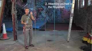 Wild Country Ropeman How To series  1  Ascending a Rope with a Ropeman [upl. by Aninaj]