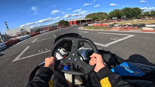 Karting POV  Rotax 125cc [upl. by Anev]