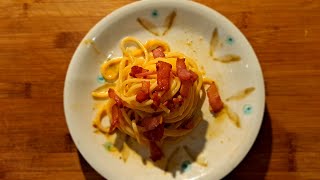 🇮🇹Ricetta della Carbonara Cremosa il vero segreto per un successo garantito 2100 [upl. by Fatimah865]