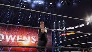 WWE2K24 MyRise Undisputed 2 Fight Owens Fight [upl. by Piderit]