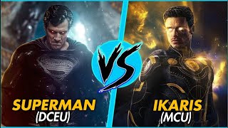 Superman Vs Ikaris HINDI  MCU Vs DCEU  Marvel vs DC [upl. by Hurwitz]