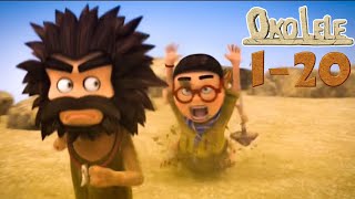 Oko Lele 💚 Season 1 — ALL Episodes  CGI animated short [upl. by Akihc]