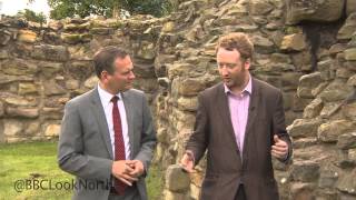 A quick guide to Pontefract Castle and its history as seen on BBC Look North Yorks [upl. by Nolyarg]