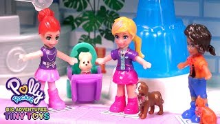 Polly’s Pet Palooza 🐶Toy Play  Polly Pocket [upl. by Neitsirk715]