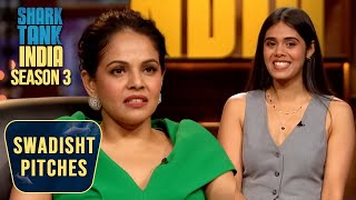 Cosmix के लिए Namita और Peyush के बीच हुई Shark Fight  Shark Tank India S3  Swadisht Pitches [upl. by Luanni]