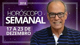 HORÓSCOPO SEMANAL 17 a 23 de Dezembro de 2018  João Bidu [upl. by Kacie]