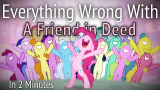 Parody Everything Wrong With A Friend in Deed in 2 Minutes [upl. by Cloe]