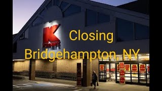 Closing Kmart Bridgehampton NY Last Day [upl. by Ynohtnad]