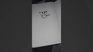 Easy drawing  Cute cat drawing  mini cat  art  sketch shorts [upl. by Yaya574]