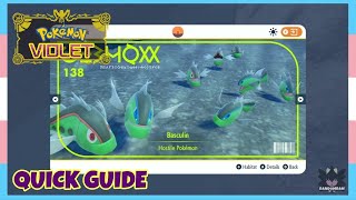 Where To Catch Basculin Blue Striped Form In Pokemon Scarlet amp Violet  Location Quick Guide [upl. by Means347]