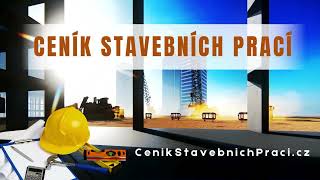 CENÍK STAVEBNÍCH PRACÍ [upl. by Bolt]