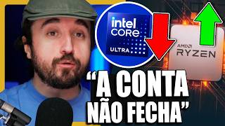 NOVOS PROCESSADORES INTEL NÃO SÃO BONS [upl. by Oilime245]