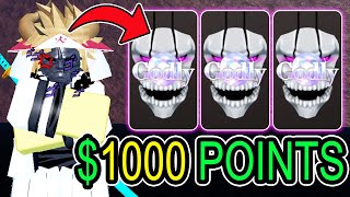 Peroxide Spending 1000 Battlepoints To Get GODLY Rare Cards [upl. by Compte]