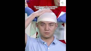 🖐️ Master Head Bandaging Essential First Aid Skills You Need 🩹shorts bandage banda learning [upl. by Bellaude]