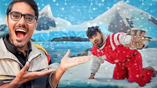 Crazy XYZ Challenge Us To Survive 24 Hours In Ice 🥶 आखिरकार ये अनहोनी हो ही गई 🥺 [upl. by Iew]