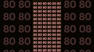 Find 08 in 80 [upl. by Jeanelle359]